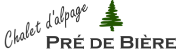logo chalet d'alpage pré de Bière